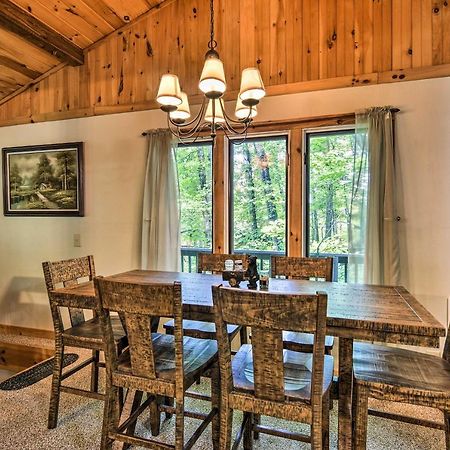 Robbinsville Cabin With Deck 3 Mi To Fontana Lake! エクステリア 写真